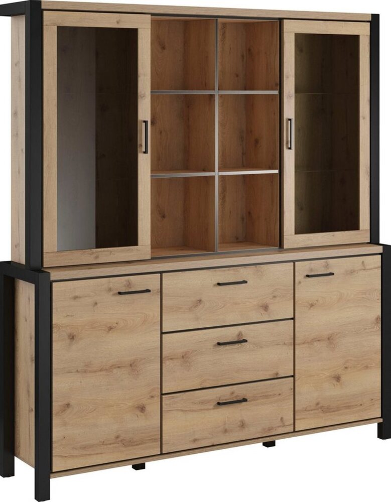 Home affaire Buffet Aktiv (B/T/H): 180/40,5/200 cm Bild 1