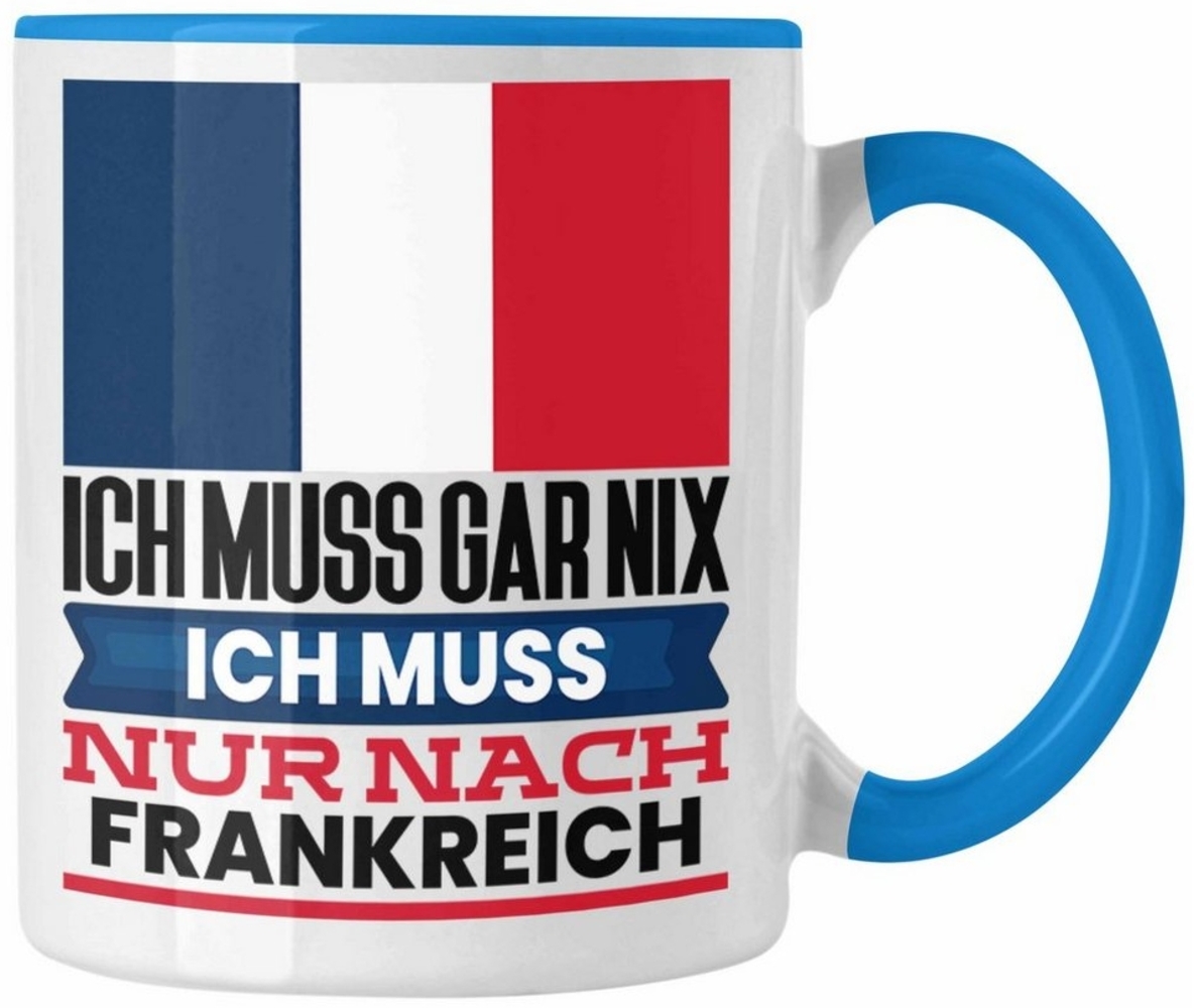 Trendation Tasse Frankreich Tasse Geschenk für Franzosen Geburtstag Urlaub Geschenkidee Bild 1
