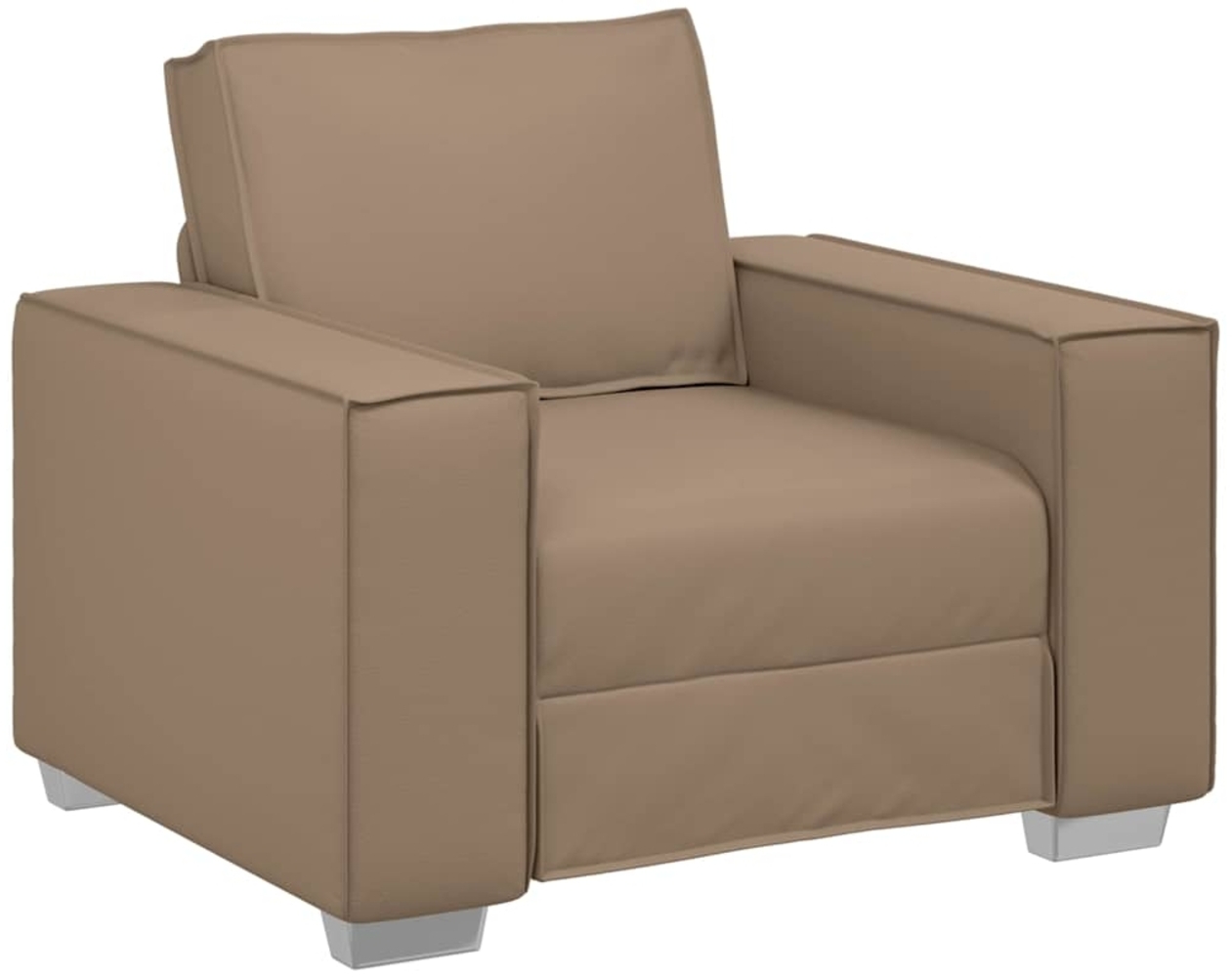 vidaXL Sofa Cappuccino 99 x 78 x 84 cm Stoff 4105043 Bild 1
