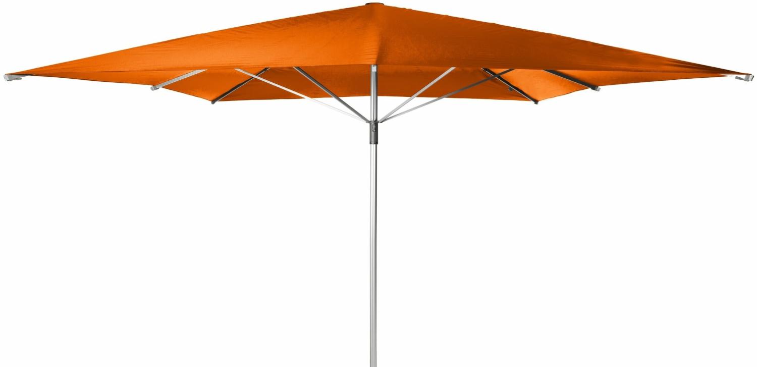 Doppler Gastronomie Sonnenschirm "Braumeister 400 x 400", orange, 400 x 400 cm,ohne Volant Bild 1