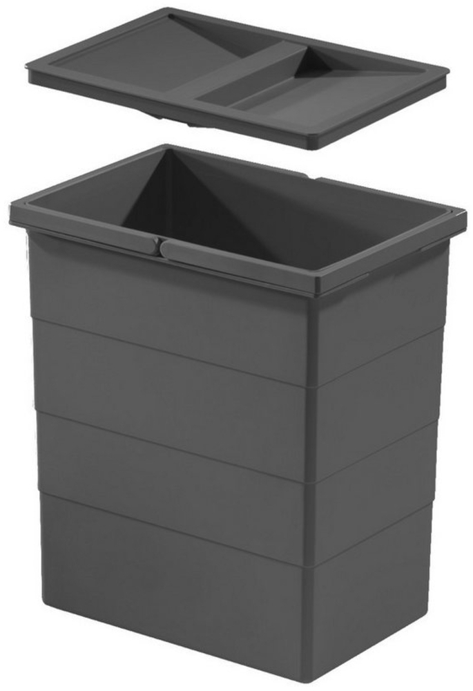 Hailo Einbaumülleimer Hailo Inneneimer 1137669 mit Deckel 20 L 320x226x350 mm 2 Henkel Bild 1