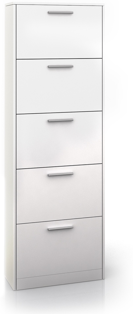 Vicco Schuhkipper Weiß 59 x 169.5 cm, Gizmo Bild 1