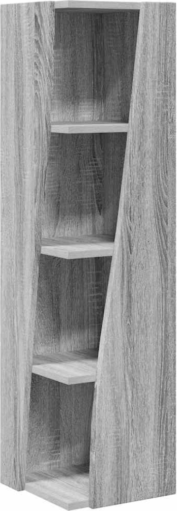 vidaXL Eckschrank Weiß 27,5 x 27 x 102 cm Holzwerkstoff 889851 Bild 1