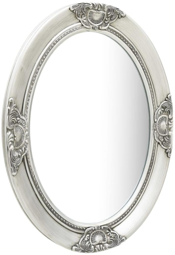 vidaXL Wandspiegel im Barock-Stil 50x70 cm Silbern 320354 Bild 1