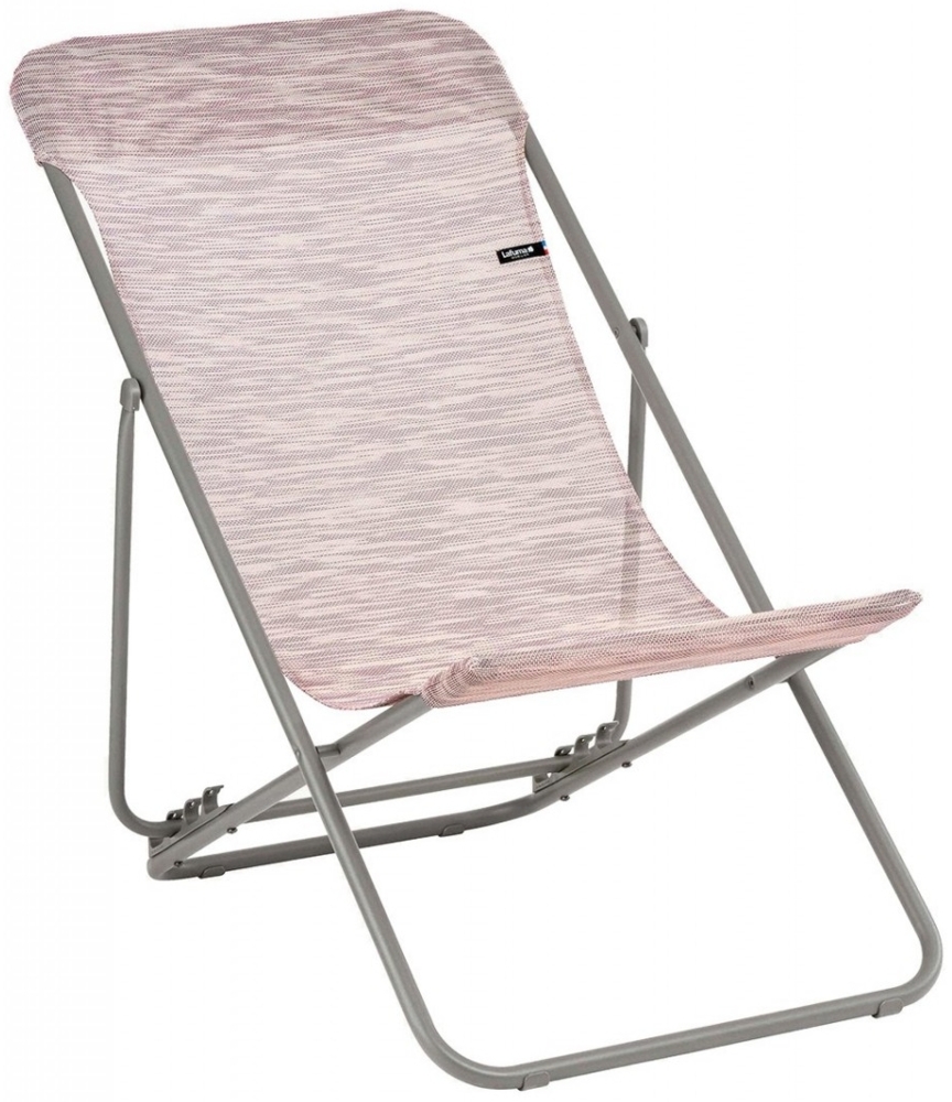 Lafuma Liegestuhl Strandsessel TRANSAT Batyline AUBE PINK Bild 1