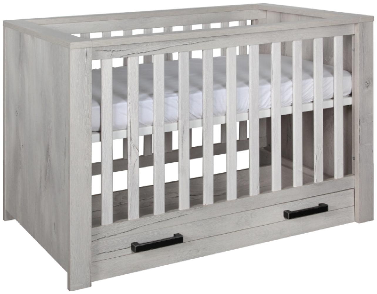 Kidsmill 'Fjord' Babybett grau Bild 1