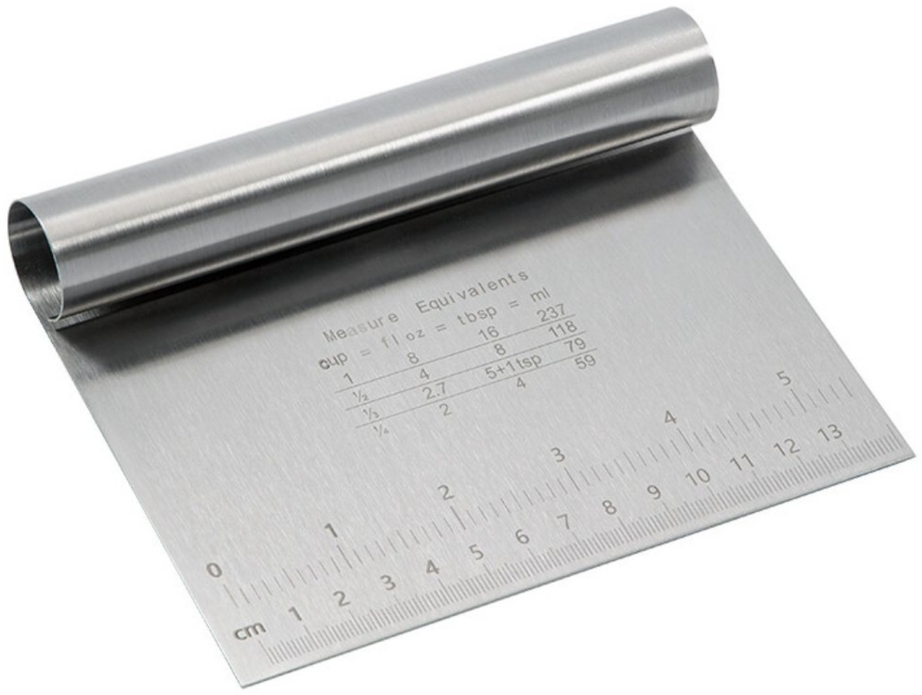 Edelstahl-Teigschaber 15 cm – Präzises Schneiden & Portionieren Bild 1