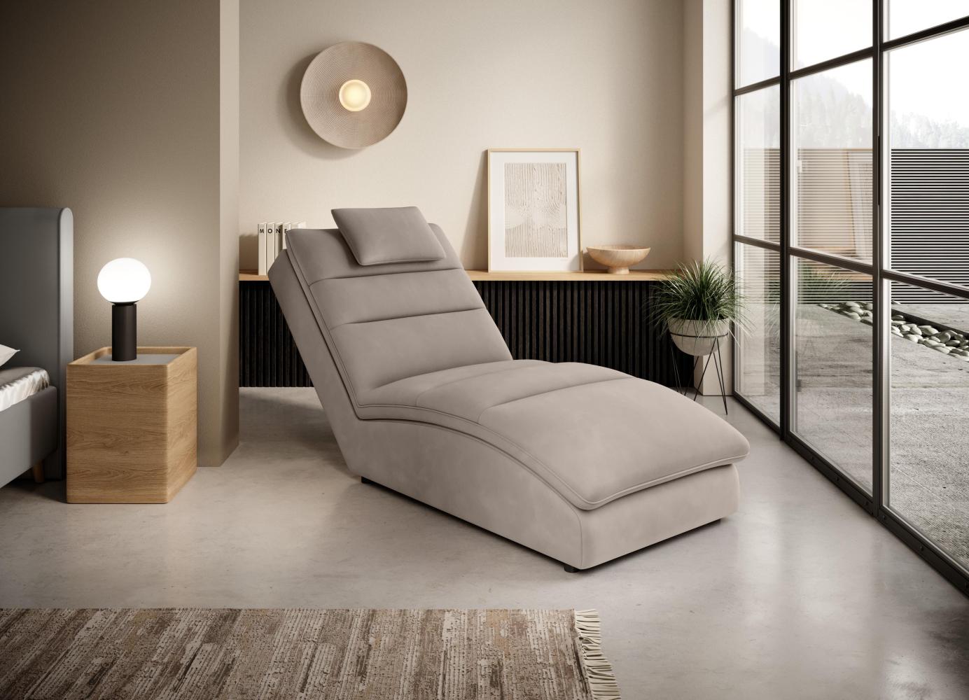 Wohnideebilder Taco Beige Chaiselongue CH-TAC-18SO Bild 1