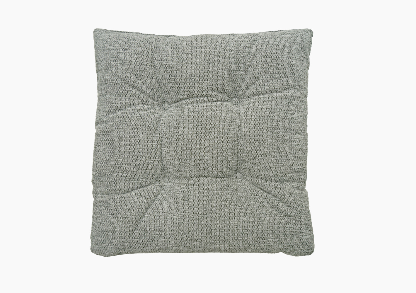 Stuhlkissen PEPPER silber (LBH 45x45x6 cm) Bild 1