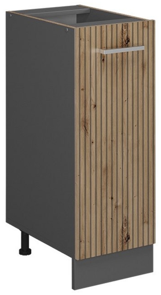 Vicco Apothekerschrank R-Line, Artisan-Eiche/Anthrazit, 30 cm ohne Arbeitsplatte Bild 1