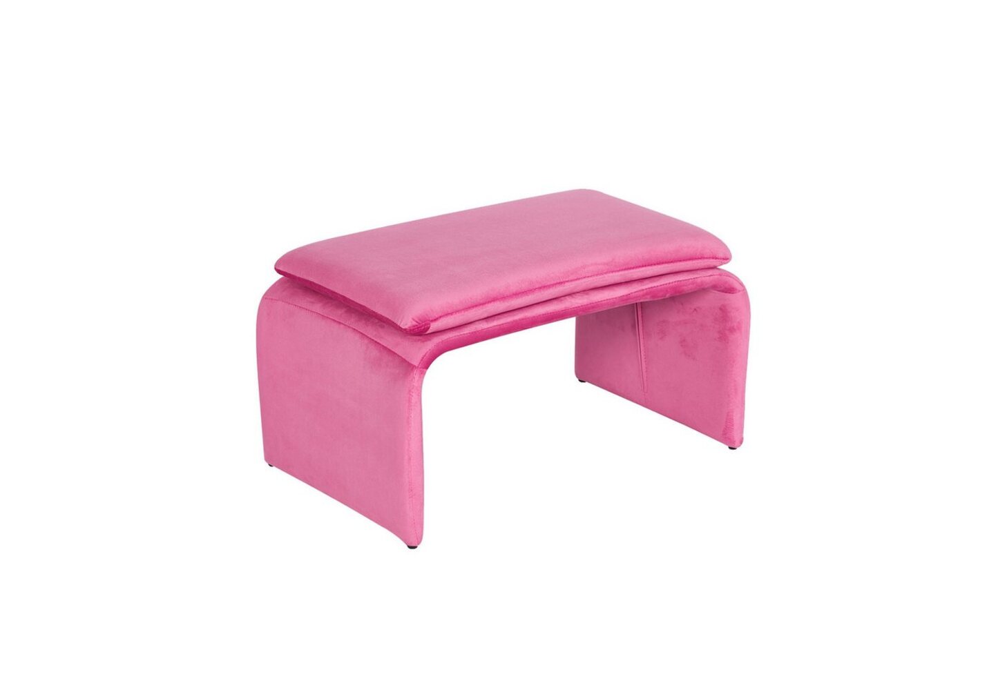 HTI-Living Polsterhocker Polsterhocker B/H/T 61 x 34,5 x 40 cm Vance Pink (Stück, 1 St, 1 Hocker), Sitzhocker Fußhocker Bild 1