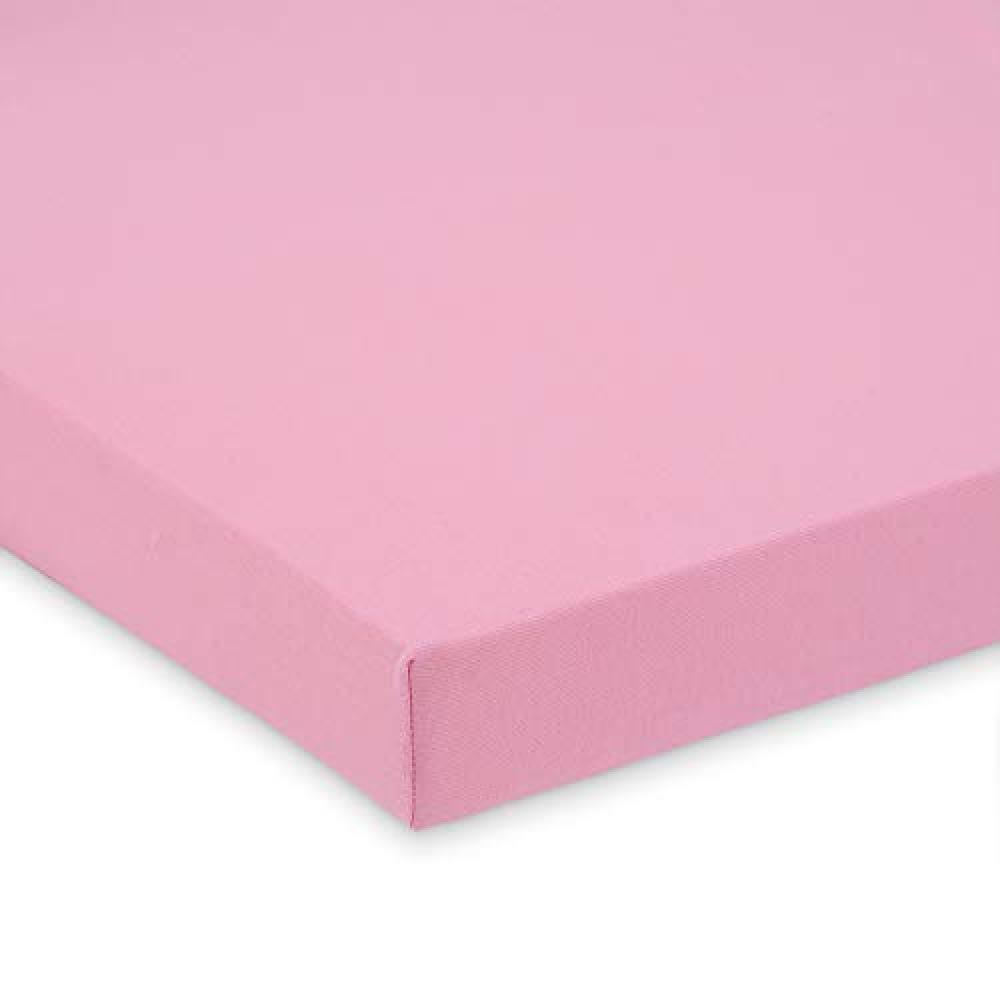 FabiMax 2692 Jersey Spannbettlaken für 6-eck Laufgitter, Rosa 105x120 cm Bild 1