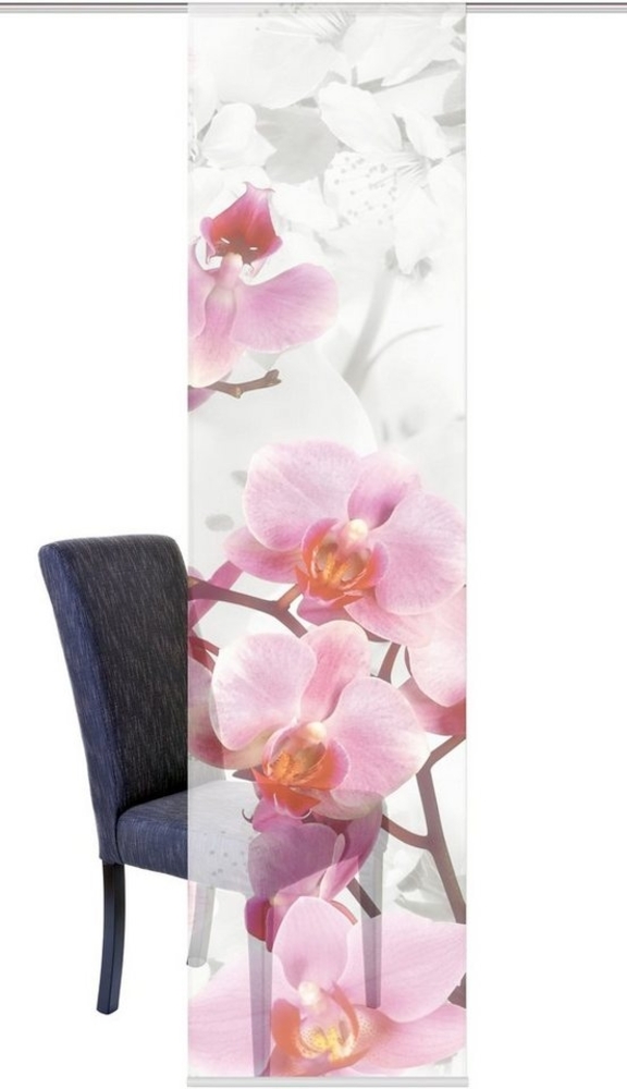 HOME WOHNIDEEN Schiebegardine HANAMI, Klettband (1 St), blickdicht, HxB: 245x60, inkl. Befestigungszubehör Bild 1