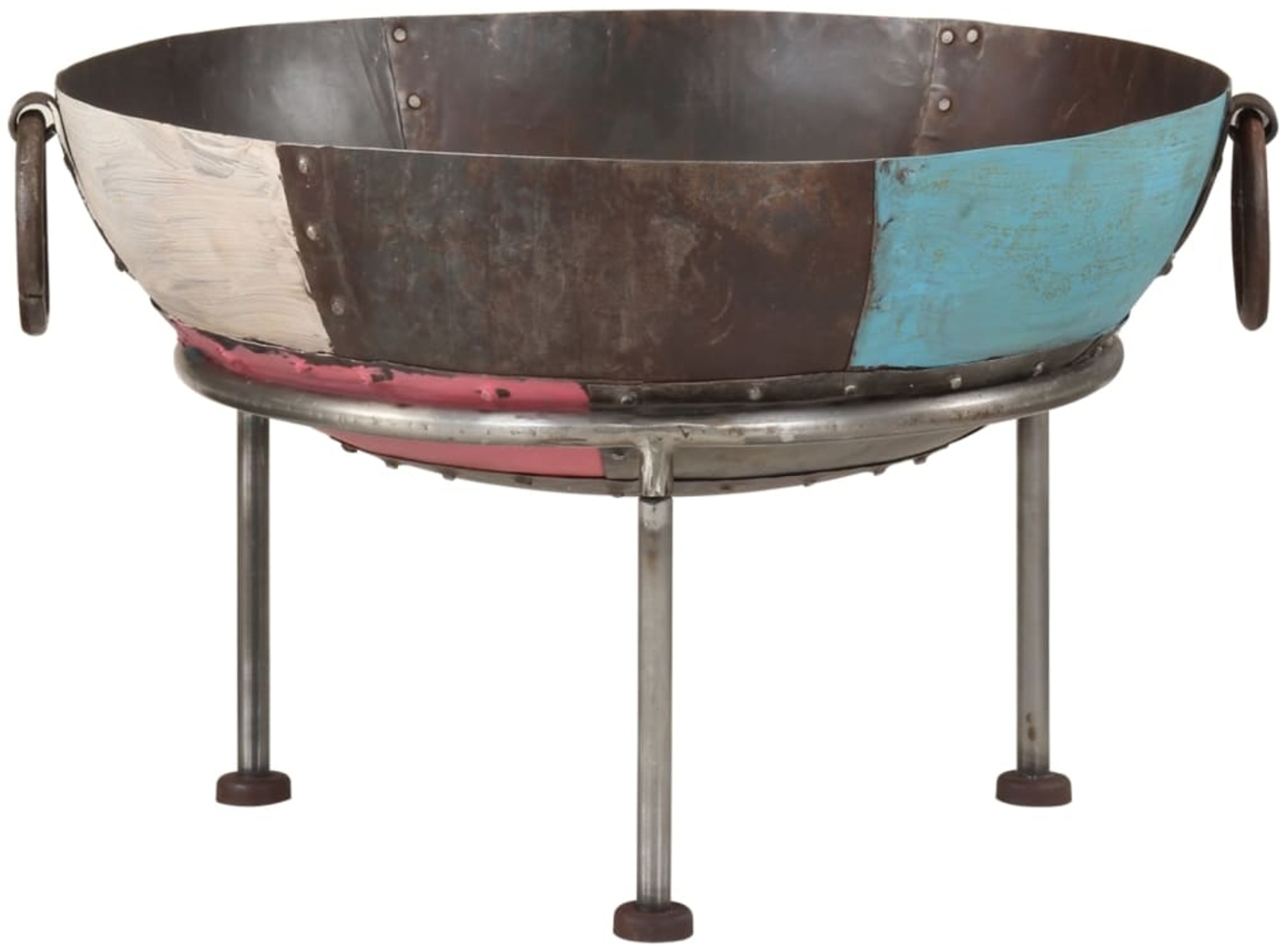 vidaXL Feuerschale 55x55x38 cm Eisen 351639 Bild 1