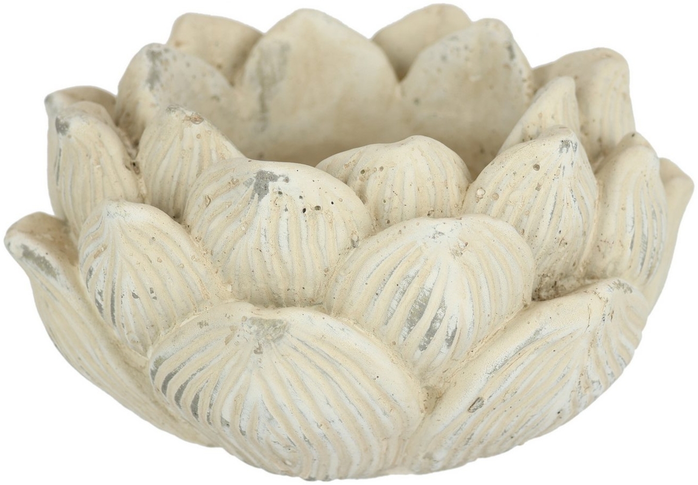 I.GE.A. Pflanzkübel Antikes Pflanzgefäß Lotus-Blume (1 St), Blumentopf Kübel Blumenkübel Pflanzgefäß Blumenständer zum Bepflanze Bild 1