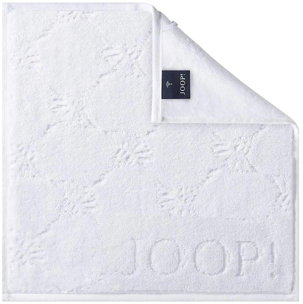 JOOP Uni Handtücher Cornflower|Seiftuch 30x30 cm| weiss Bild 1