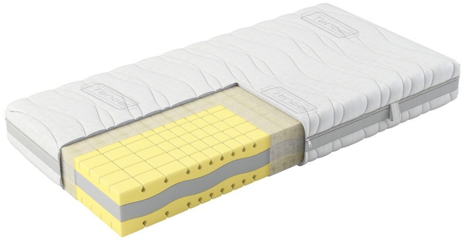 Matratzen Perfekt Vital Premium 9-Zonen Premium Kaltschaummatratze, 90x190 cm, H3 Bild 1