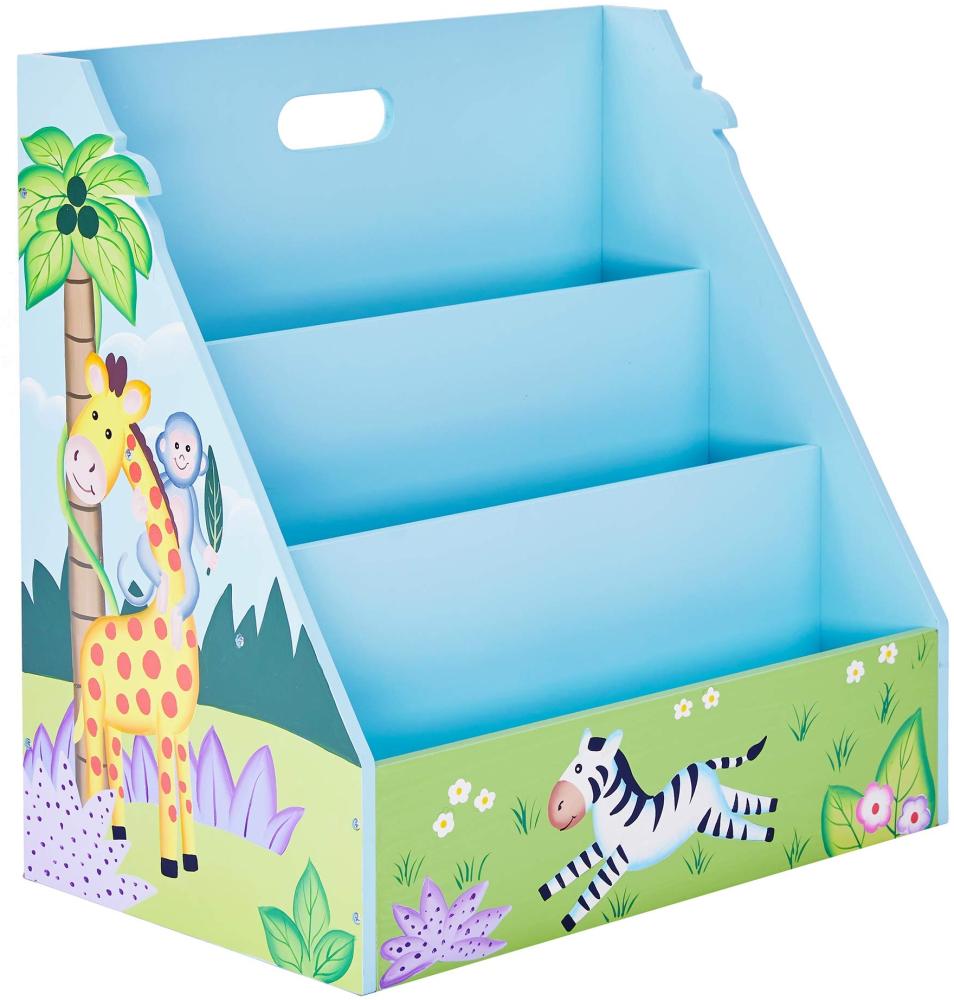 Fantasy Fields Kinder Bücherregall Stabiles Kinderregal Sunny Safari TD-13141A Bild 1