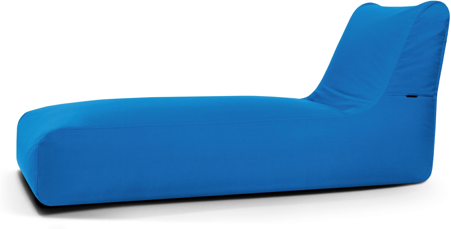 Sitzsack ‘Sunbed‘, Bezugstoff - Colorin, 100% Olefin, Azure, 80x180x70 cm cm. Bild 1