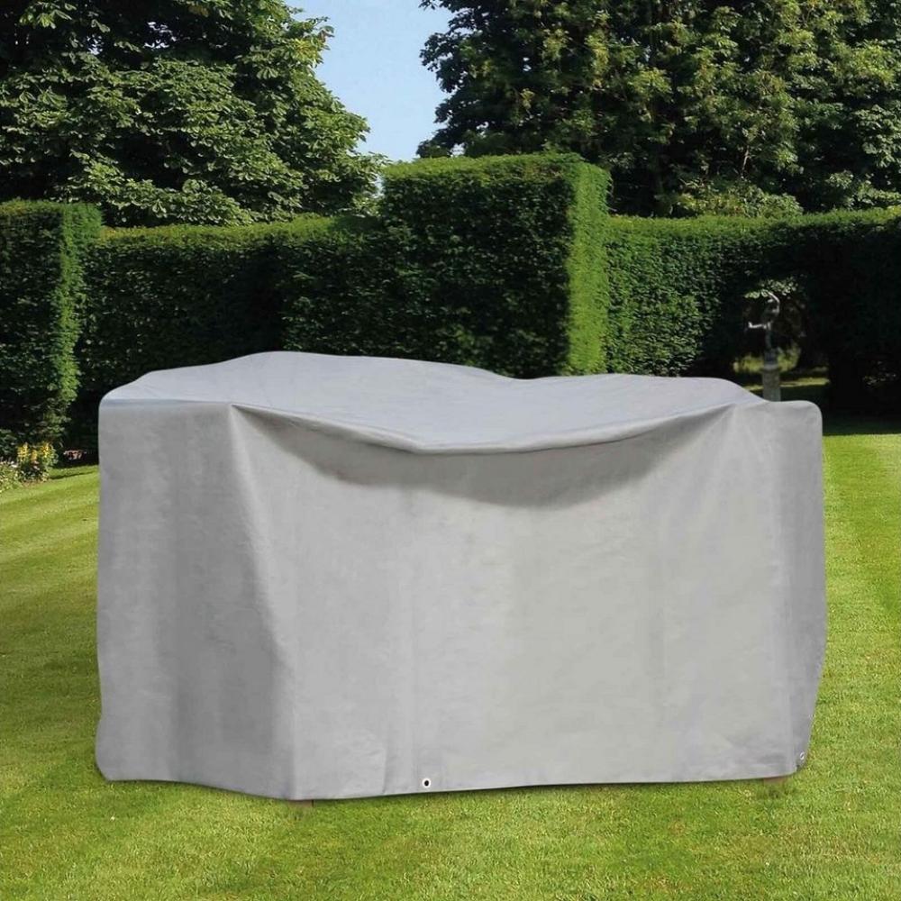 NYVI Gartenmöbel-Schutzhülle Gartentisch Abdeckung NYVIProtect Tischhülle aus 600D Polyester (1-St), Wetterfest & Wasserfest - Schutzhülle für Gartentische & Sitzgruppen Bild 1