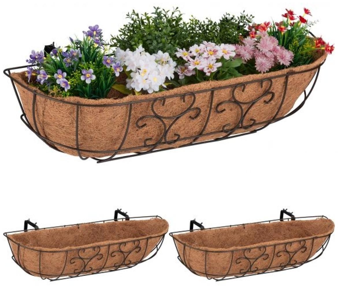 Blumenkasten Balkon 3er Set Bild 1