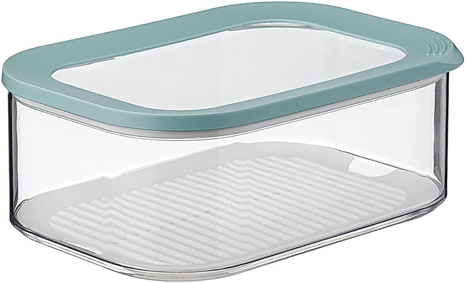 Mepal | Modula Käsedose | 2000 ml | Nordic Green | Kühlschrankdose für Käse | Antikondenseinsatz | spülmaschinenfest Bild 1