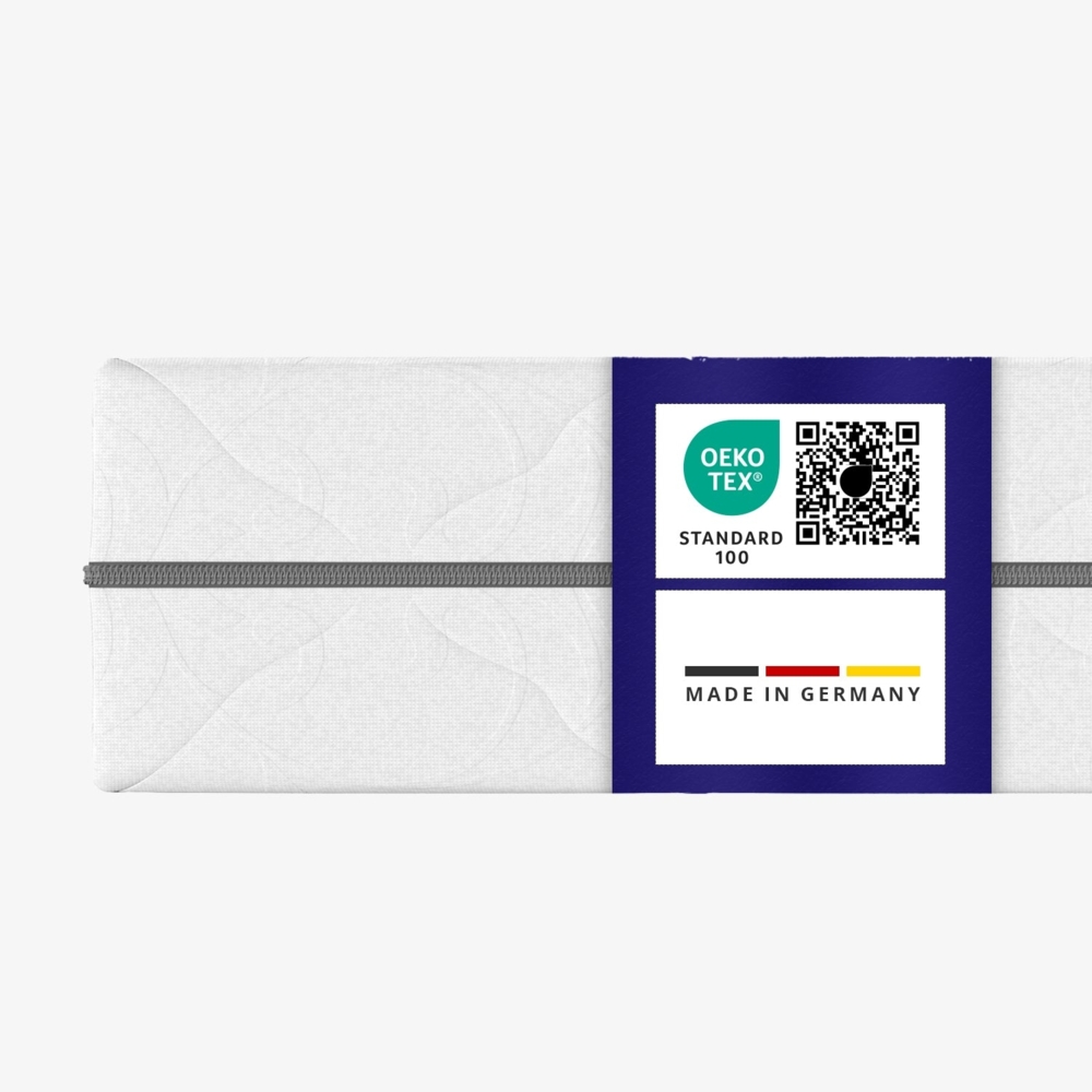 Matratze 90x200 - Höhe 18cm - Premium Federkernmatratze mit Taschenfedern - Matratze H3 H4 - 7 Zonen Taschenfederkernmatratze - Waschbarer Bezu Bild 1