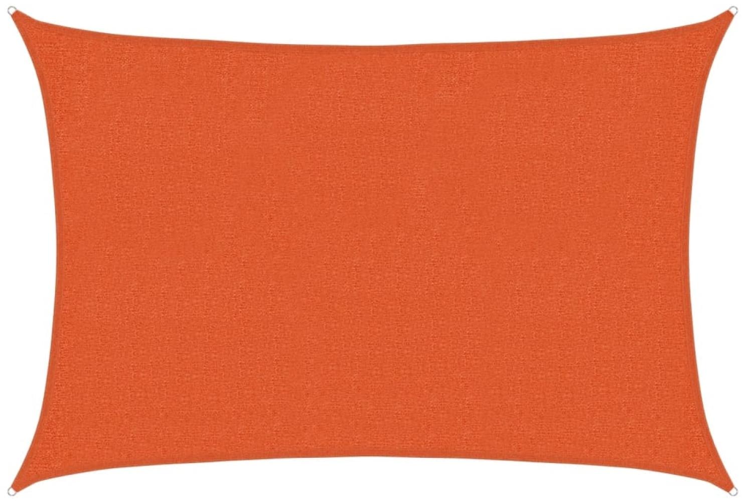 vidaXL Sonnensegel 160 g/m² Orange 2x3 m HDPE 311667 Bild 1