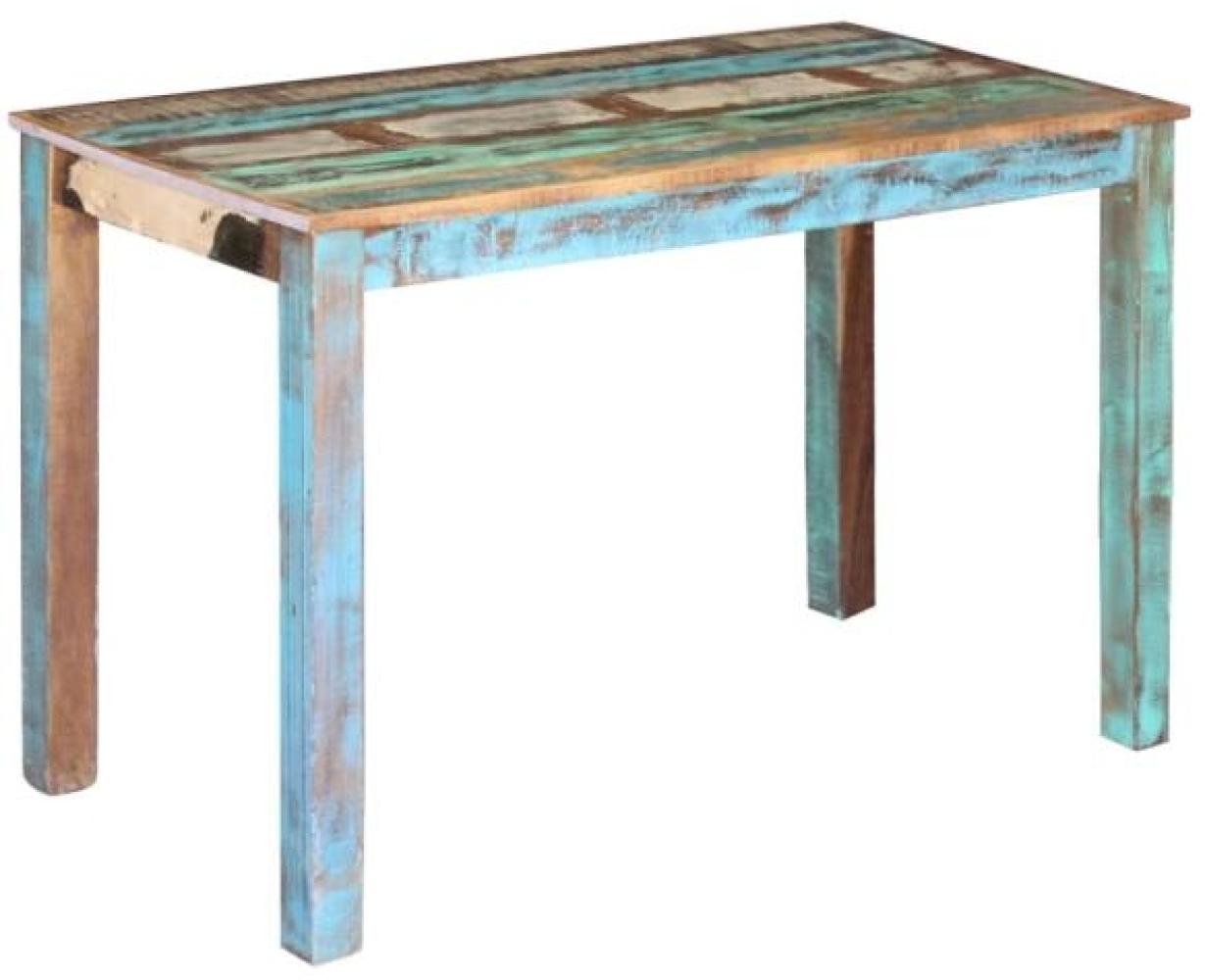 vidaXL Esszimmertisch, Altholz, 115 x 60 x 76 cm Bild 1