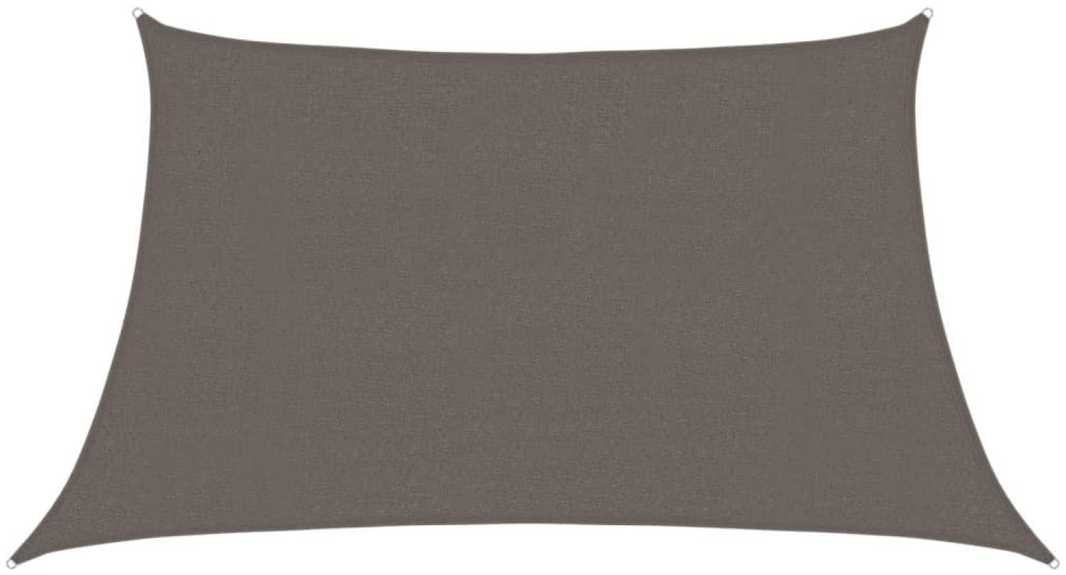 vidaXL Sonnensegel 160 g/m² Anthrazit 3/4x2 m HDPE 311103 Bild 1