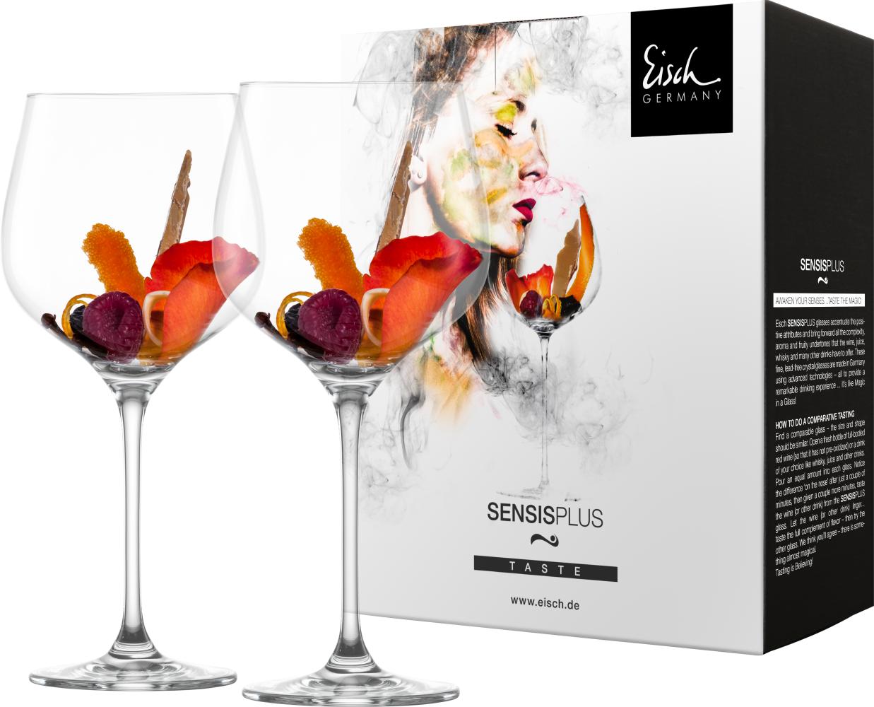 Eisch Superior SensisPlus großes Burgunderglas 2er Set im Geschenkkarton - A Bild 1