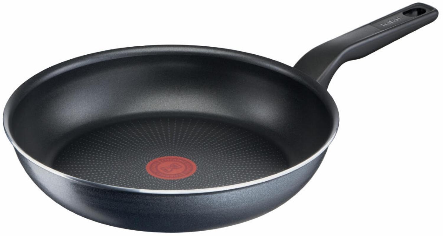 Tefal Pfanne, Edelstahl Aluminium schwarz, Ø 24 cm Bild 1