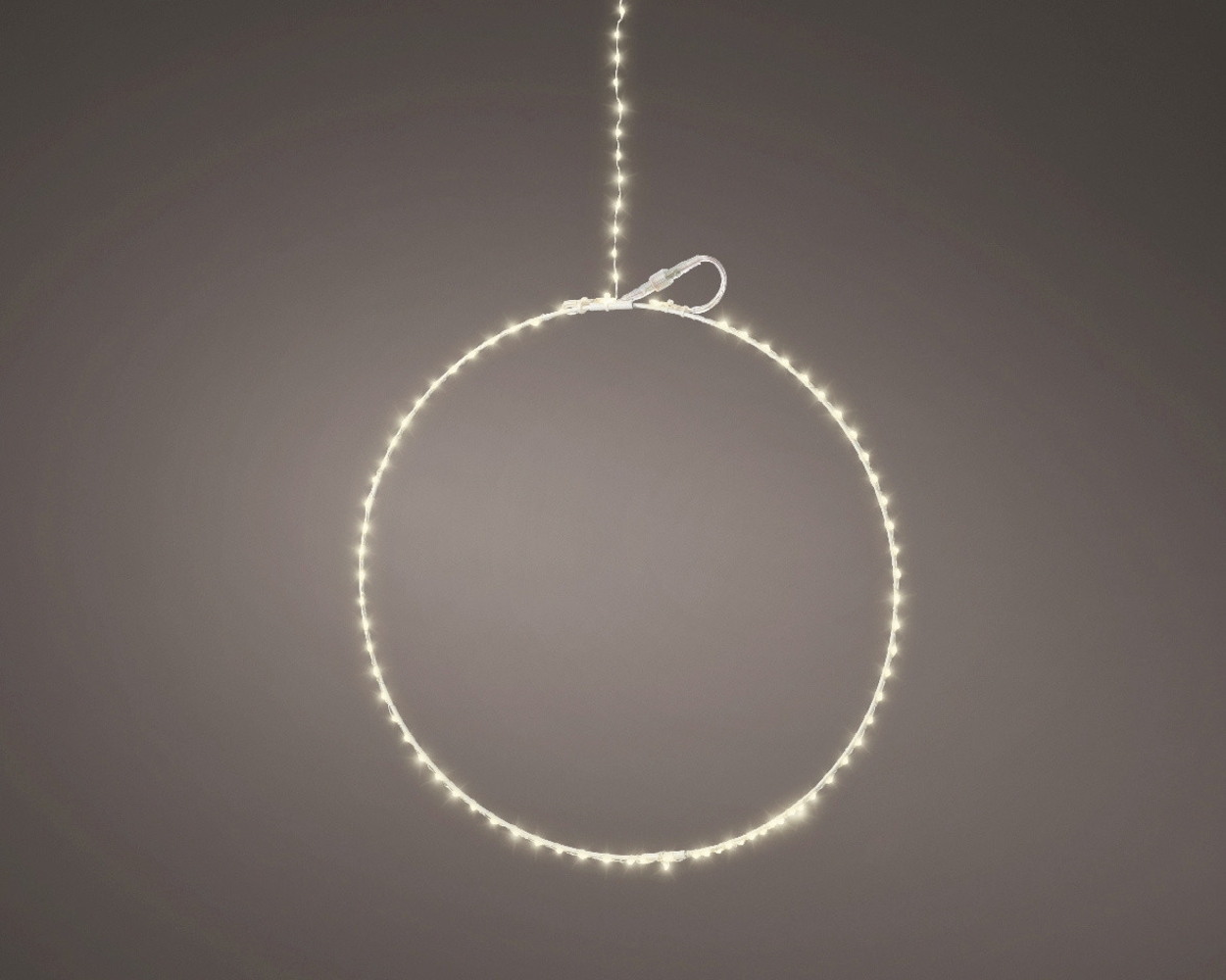 Kaemingk Metall Kreis beleuchtet 165 Lichter Ø 58 cm Bild 1