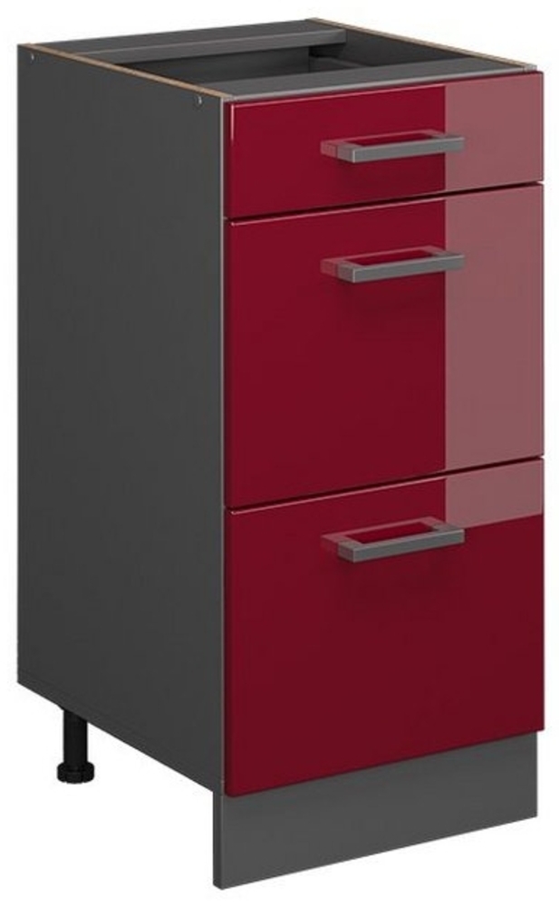 Vicco Küchenschrank R-Line Hängeschrank Unterschrank Küchenzeile Küchenunterschran Anthrazit Bild 1