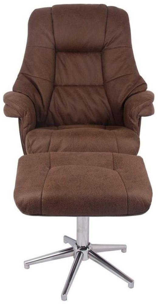 Duo Collection TV-Sessel Burnaby, mit Hocker und Relaxfunktion, 360 Grad drehbar Bild 1