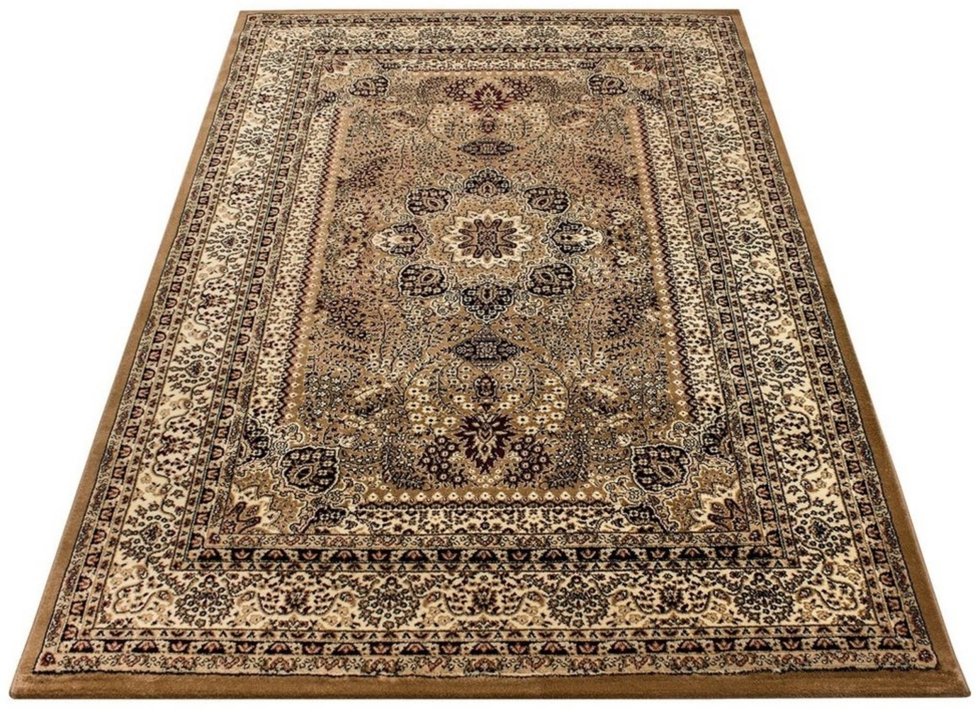 Homtex Orientteppich, 80 x 150 cm, Orientalischer Kurzflor Teppich: Traditioneller Orientteppich Bild 1