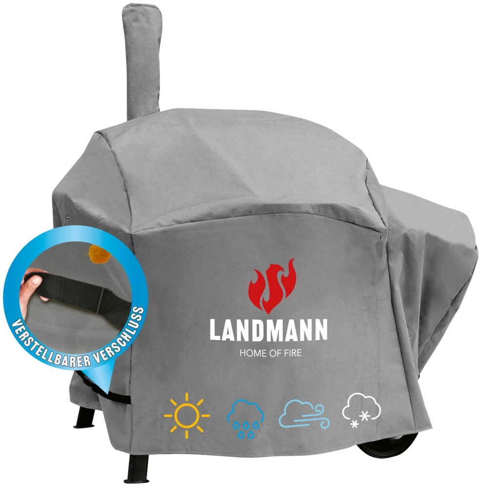 LANDMANN Premium Wetterschutzhaube - 130 x 126 x 85 cm Bild 1