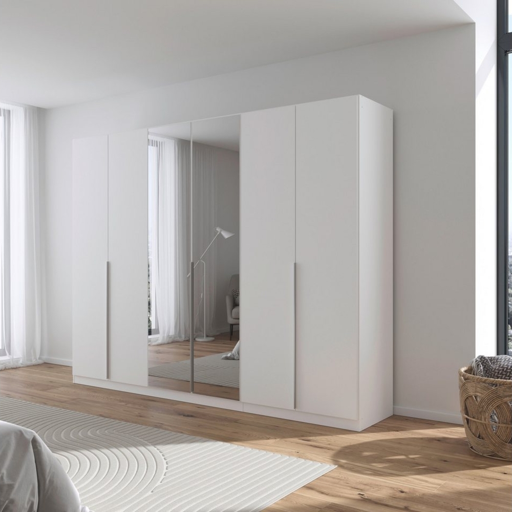 rauch Drehtürenschrank Kleiderschrank Schrank Garderobe AGORDO mit Dekor- oder Hochglanzfront (in zwei Griff-Farben) durchdachte Innenausstattung, in 6 Breiten und 2 Höhen MADE IN GERMANY Bild 1