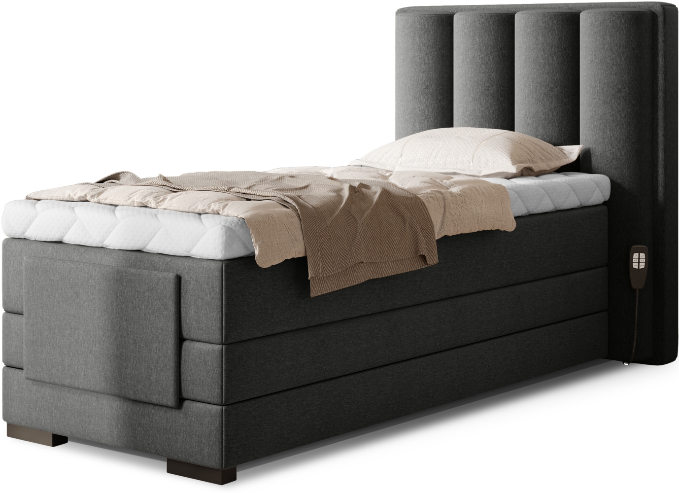 Eltap Veros ElektrischenBett (Flores 4) 90x200 Holzrahmen Bild 1