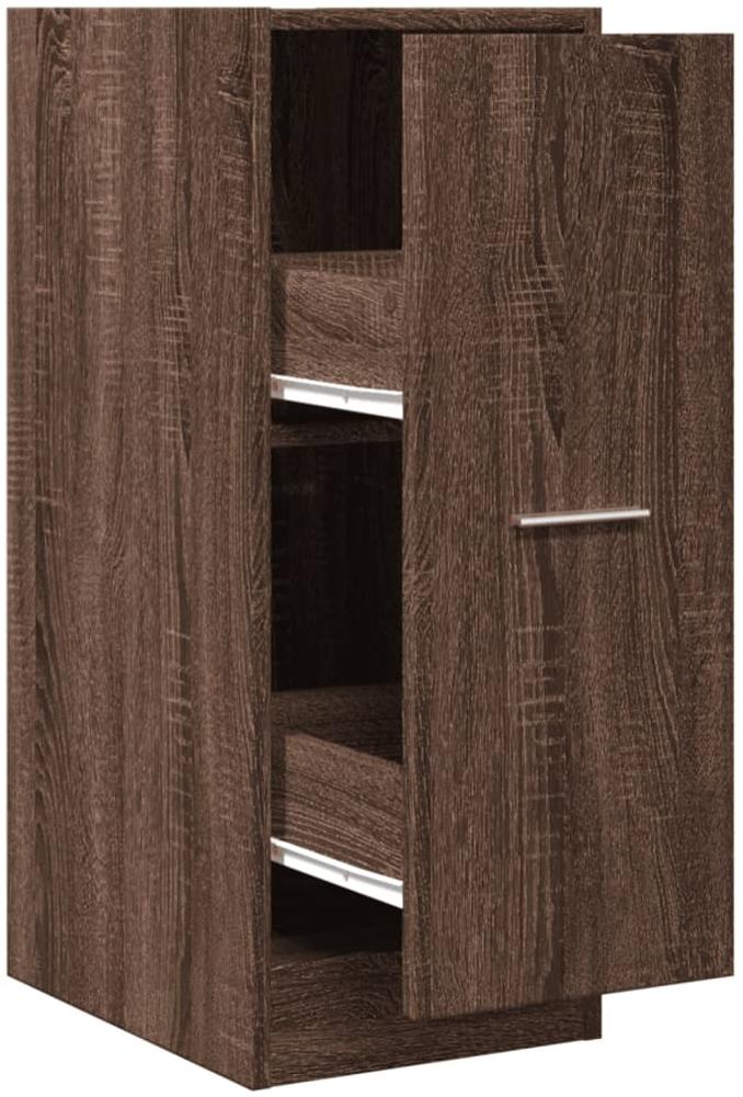 vidaXL Apothekerschrank Braun Eichen-Optik 30x41x77,5 cm Holzwerkstoff 855157 Bild 1