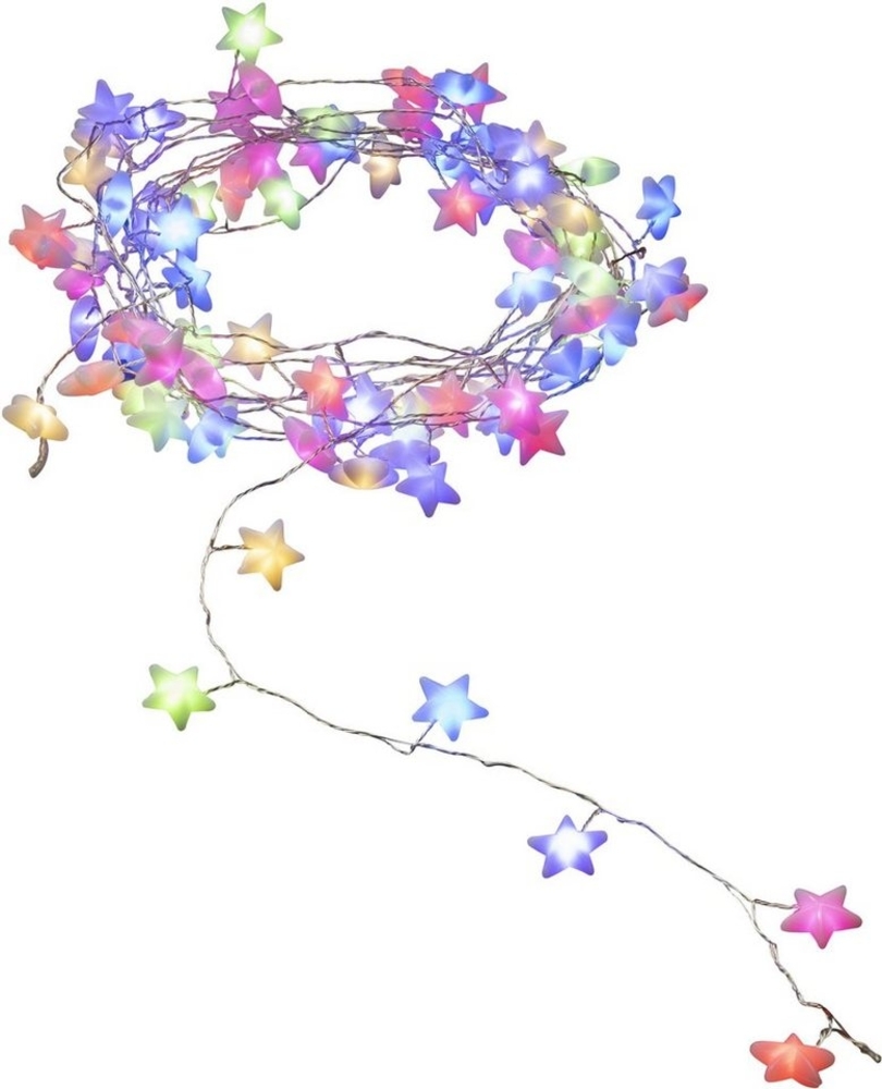 Konstsmide LED Sternenlichterkette Innen 90 bunte Dioden 9,45 m Bild 1