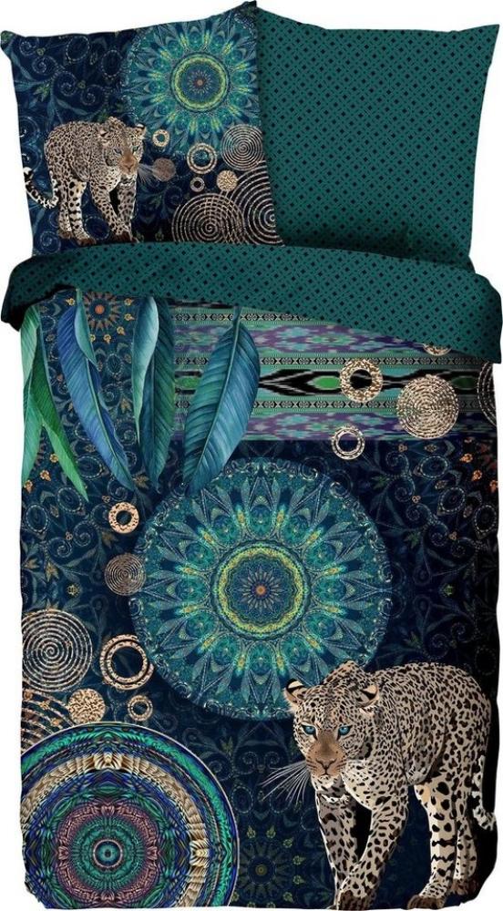 HIP Mako Satin Bettwäsche 2 teilig Bettbezug 155x220 cm Kopfkissenbezug 80x80 cm Imena 6675.99.12 Multi Bild 1