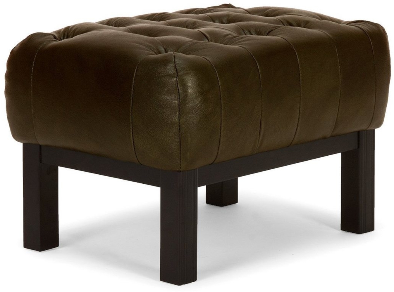 Hocker Chesterfield Kingsfield braun Bild 1