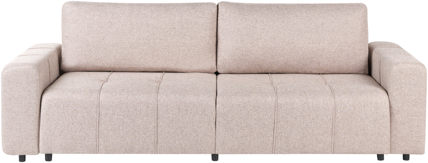 3 Sitzer Sofa INNVIK Hellbraun Stoff Bild 1