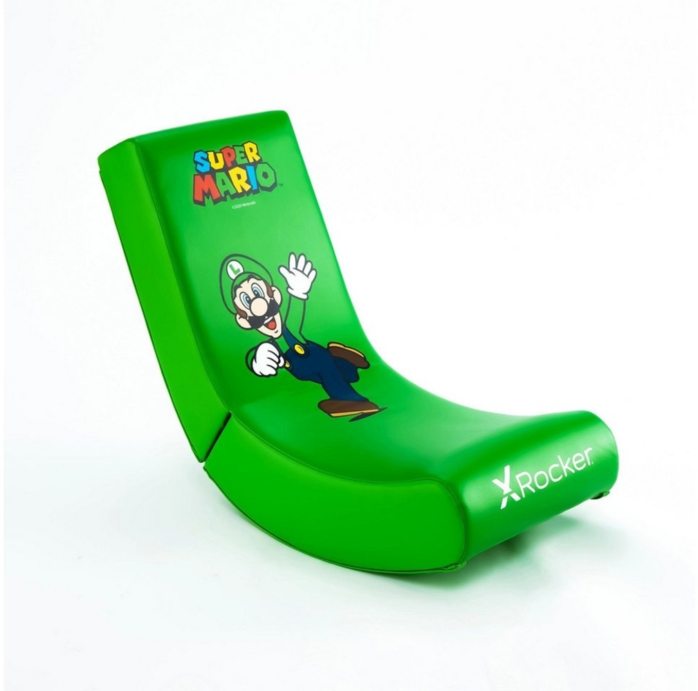 X Rocker Kindersessel Nintendo Super Mario Floor Rocker Bodensessel, Für Kinder, Offiziell lizenzierter Nintendo Artikel Bild 1