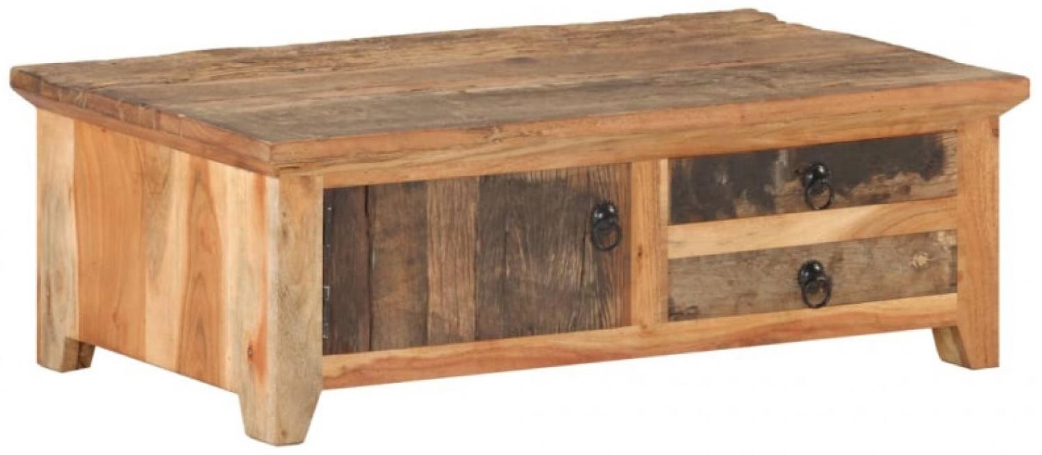 vidaXL Couchtisch 90x50x31 cm Recyceltes Massivholz 320384 Bild 1