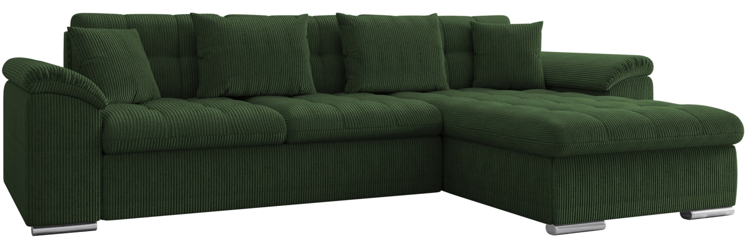 Ecksofa Diana Cord (Farbe: Poso 14, Seite: Rechts) Bild 1