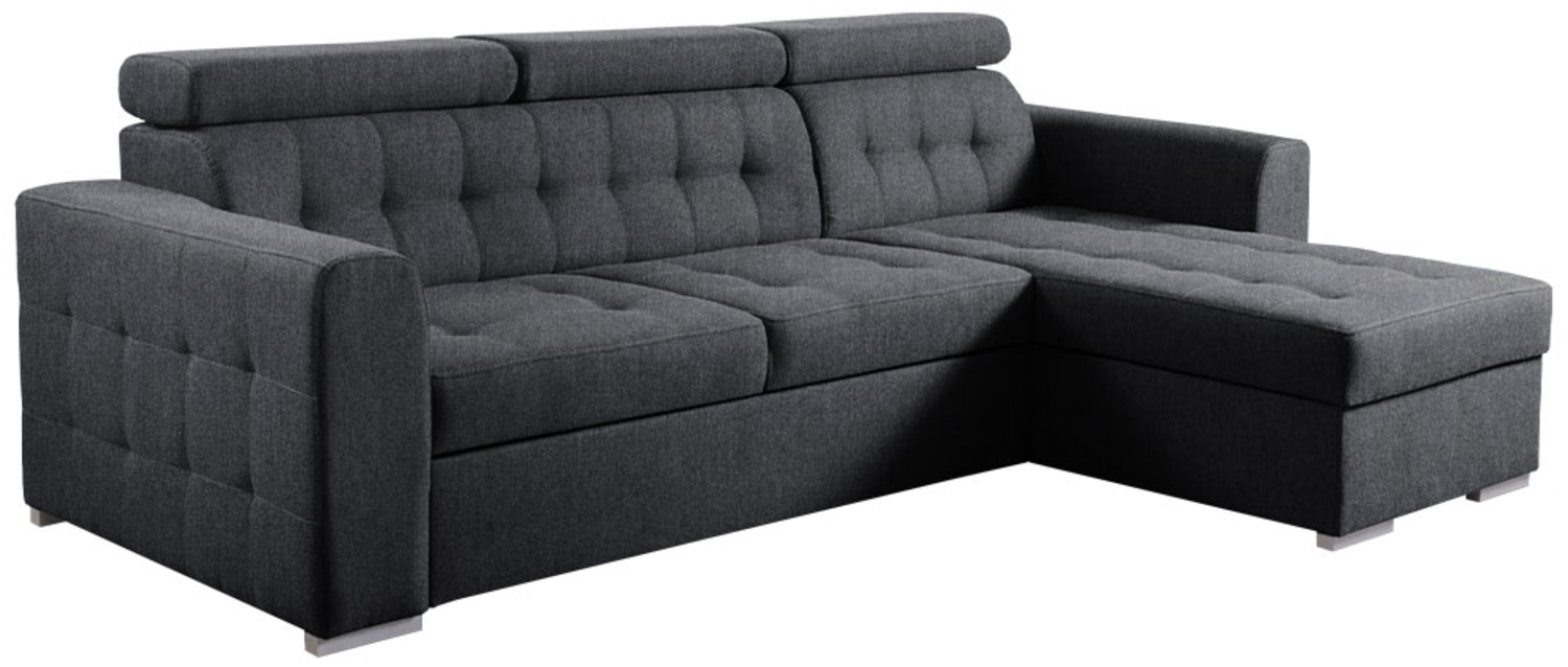 Ecksofa Zara (Farbe: Kronos 22, Seite: Rechts) Bild 1