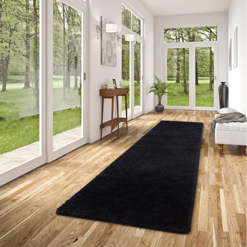 Snapstyle Läufer Hochflor Shaggy Läufer Teppich Palace, Rechteckig, Höhe: 36 mm Bild 1