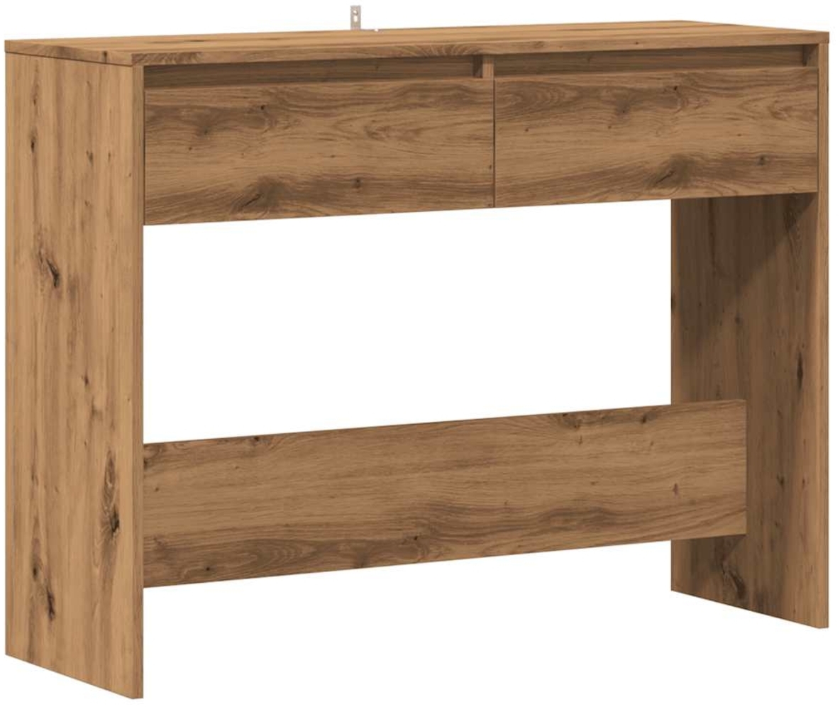 vidaXL Konsolentisch Artisan-Eiche 100x35x76,5 cm Holzwerkstoff 856785 Bild 1